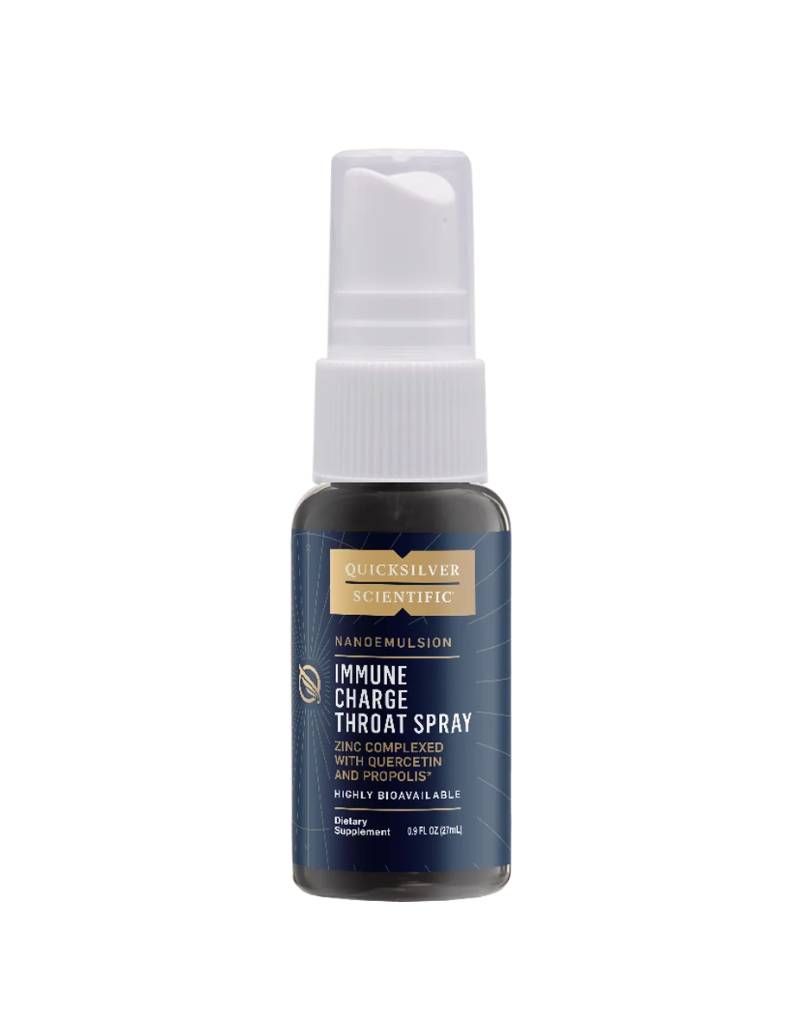 Quicksilver Immune Charge+™ Throat Spray, 27 ml.