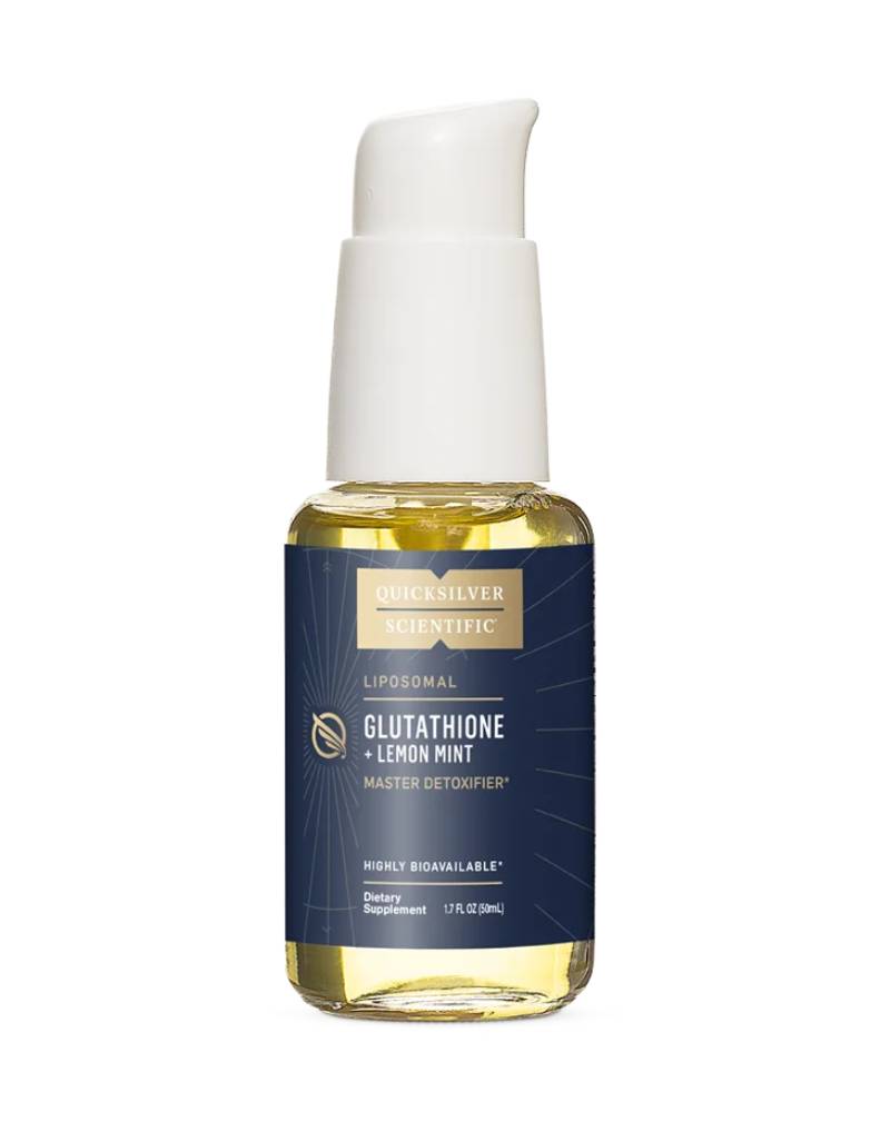 Quicksilver Liposomal Glutathione + Lemon Mint, 50 ml