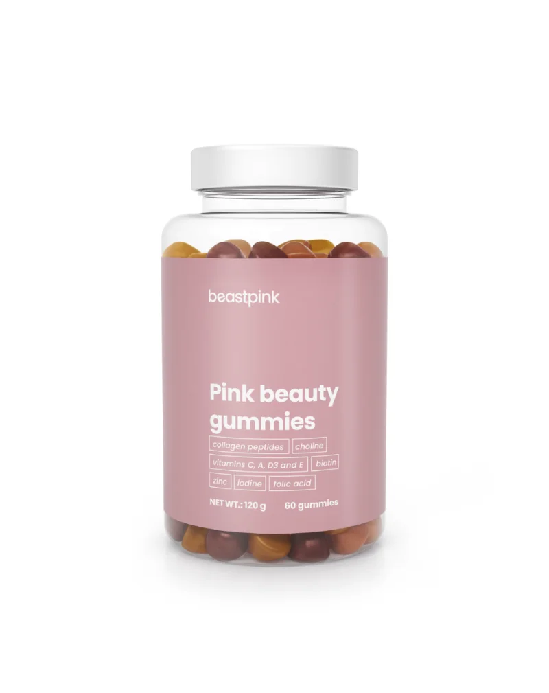 BeastPink Beauty Gummies, 60 karkkia