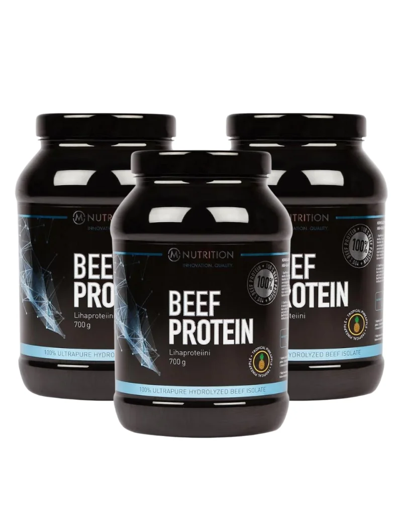 Big Buy: 3 kpl M-Nutrition Beef Protein Pineapple (2,1 kg)
