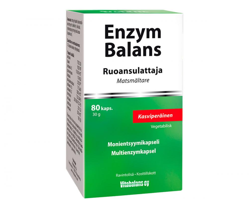 Enzymbalans, 80 kaps.