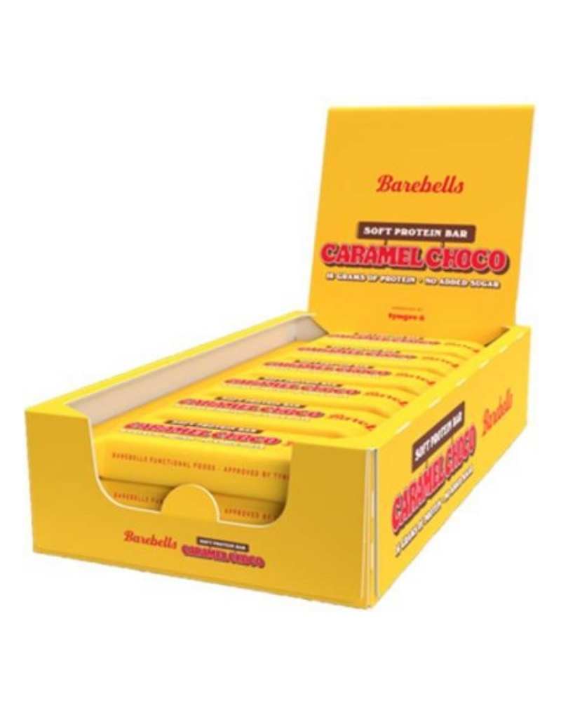 12 kpl Barebells Caramel Choco, 55&nbsp;g