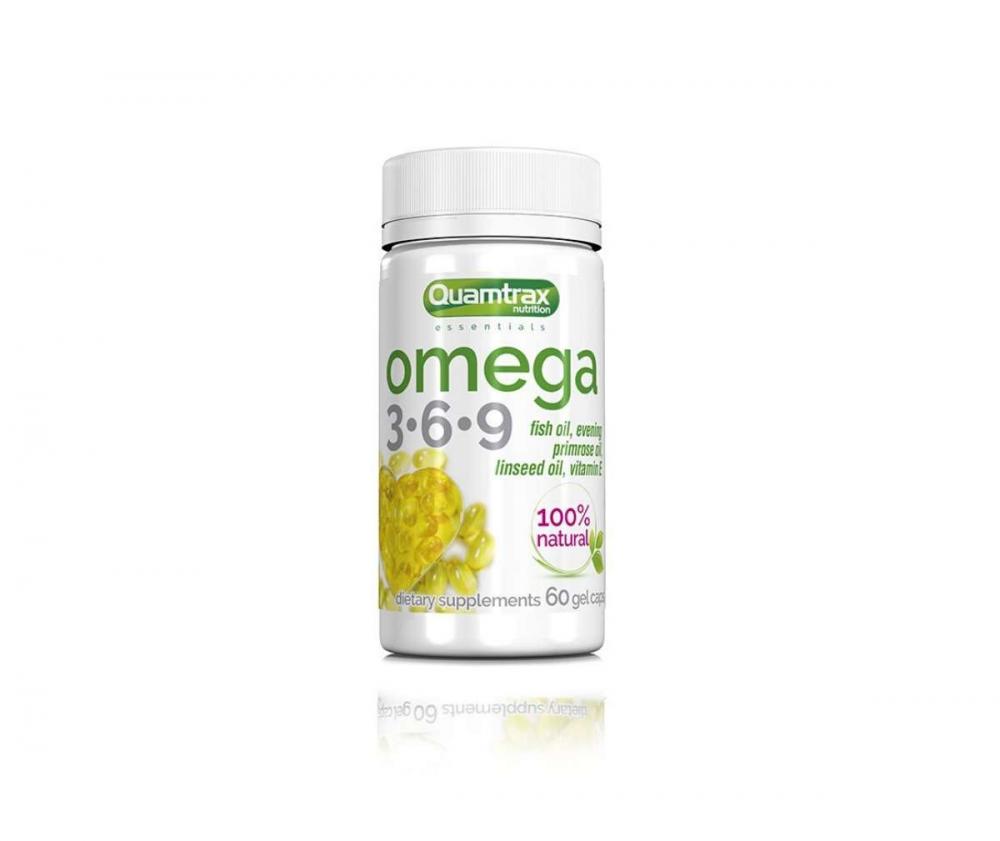 Quamtrax Omega 3-6-9, 60 kaps.