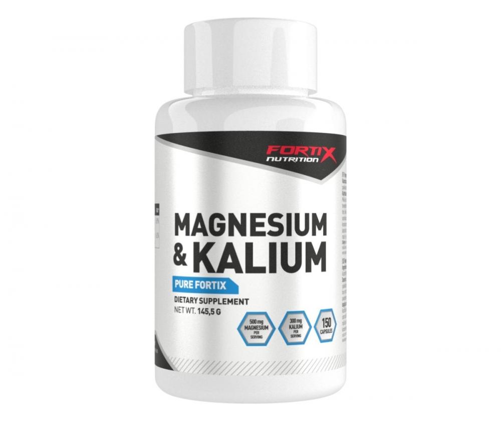 Fortix Magnesium & Kalium 150 kaps.