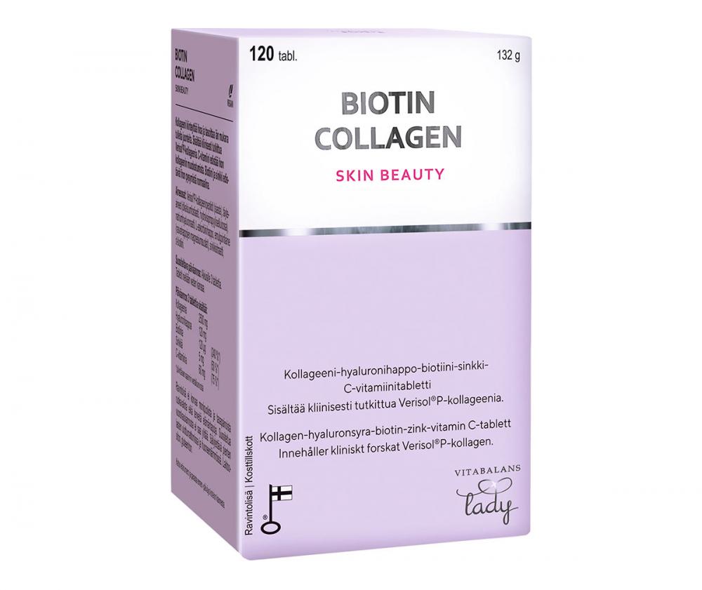 Biotin Collagen Skin Beauty, 120+30 tabl. (Kampanjakoko)