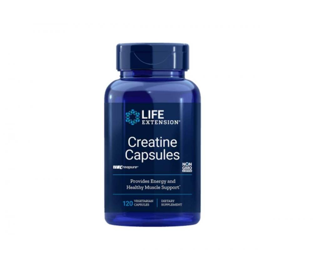 LifeExtension Creatine Capsules, 120 kaps.