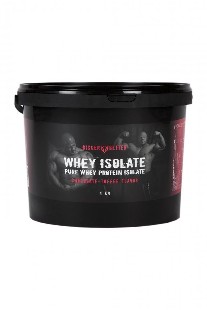 BIGGER=BETTER Whey Isolate, 4 kg (Tarjouserä)