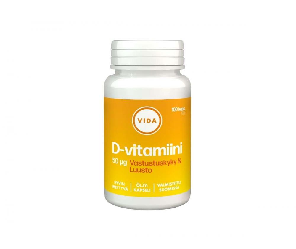 Vida D-vitamiini 50 mcg