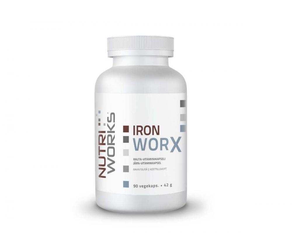 Nutri Works Iron WorX, 90 kaps.