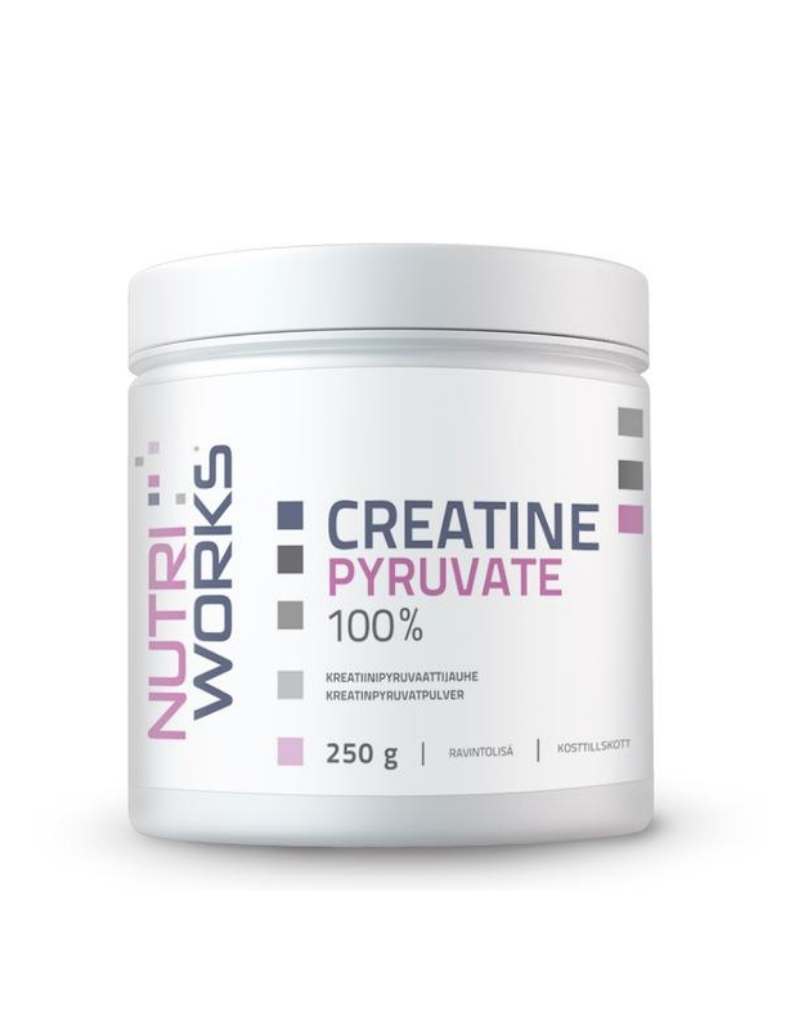 Nutri Works Creatine Pyruvate 100 %, 250 g