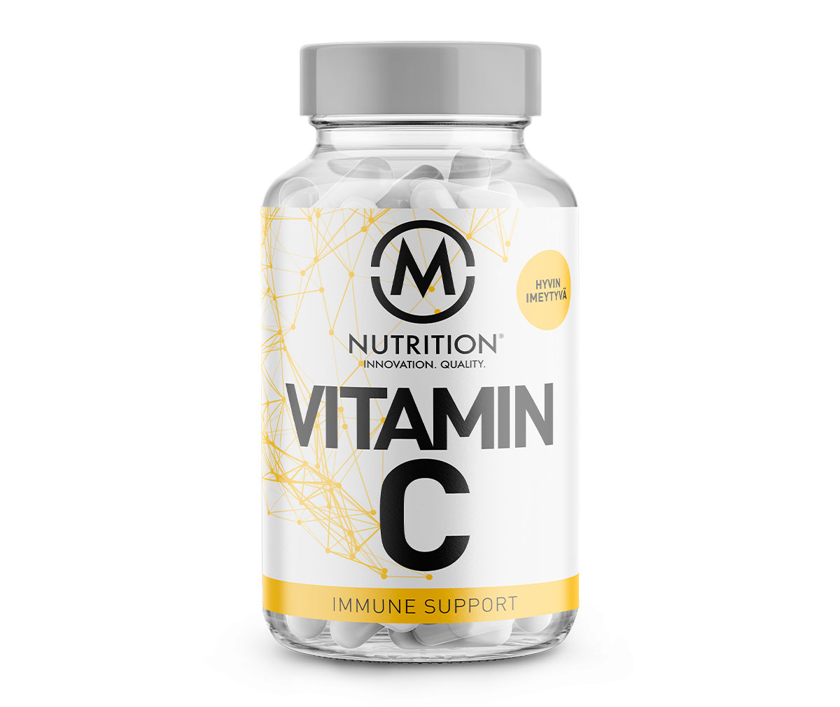 M-Nutrition Vitamin C, 120 kaps.