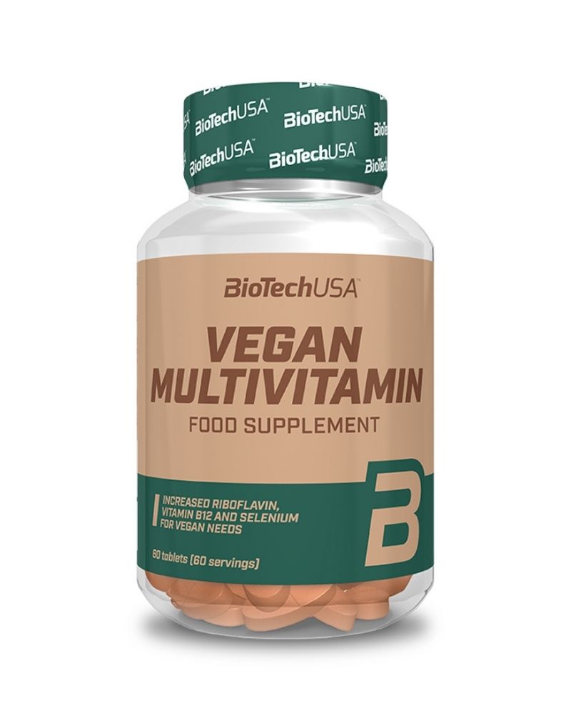 BioTechUSA Vegan Multivitamin, 60 tabl.