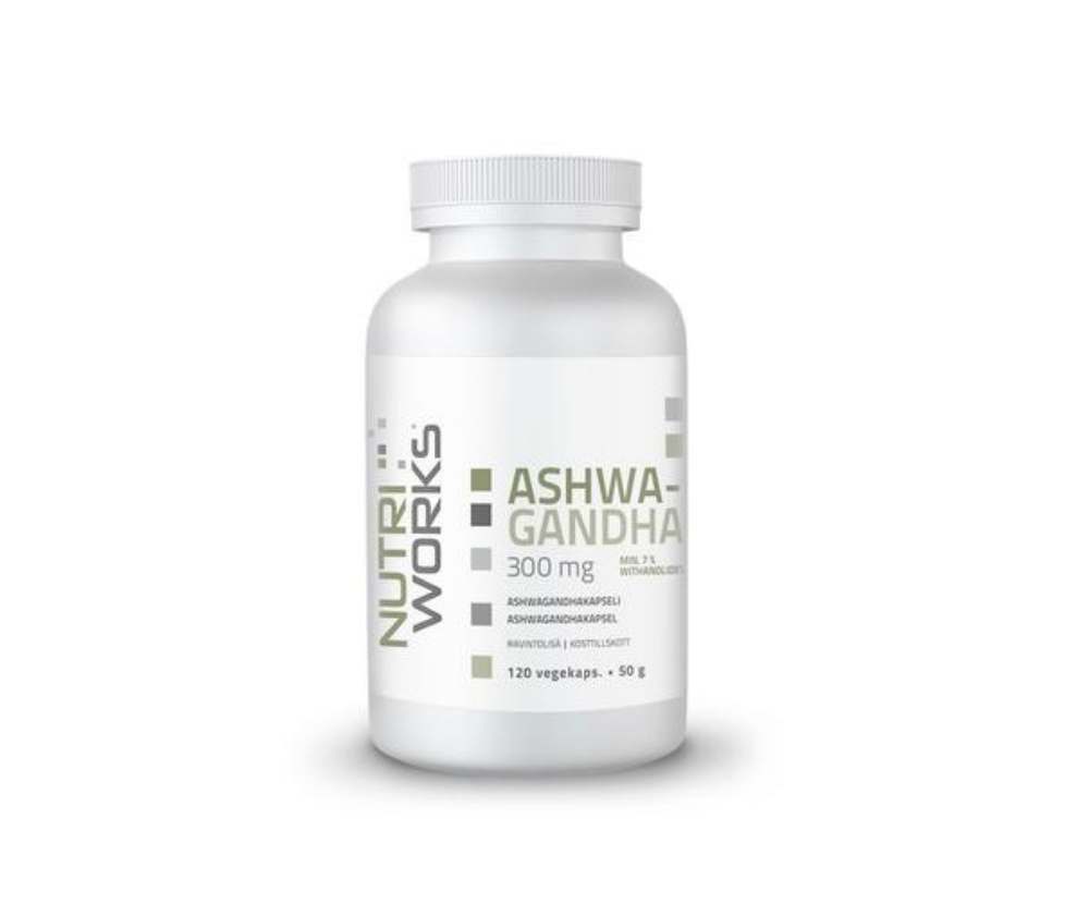 Nutri Works Ashwagandha, 120 kaps.