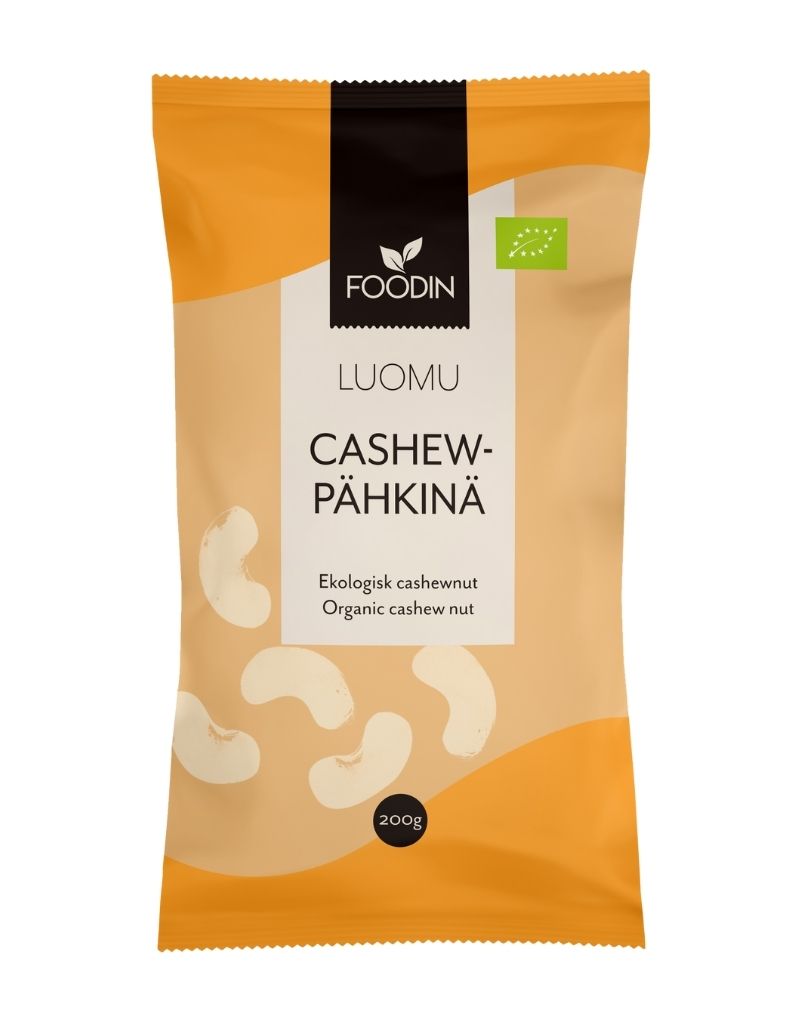 FOODIN Luomu Cashewpähkinät