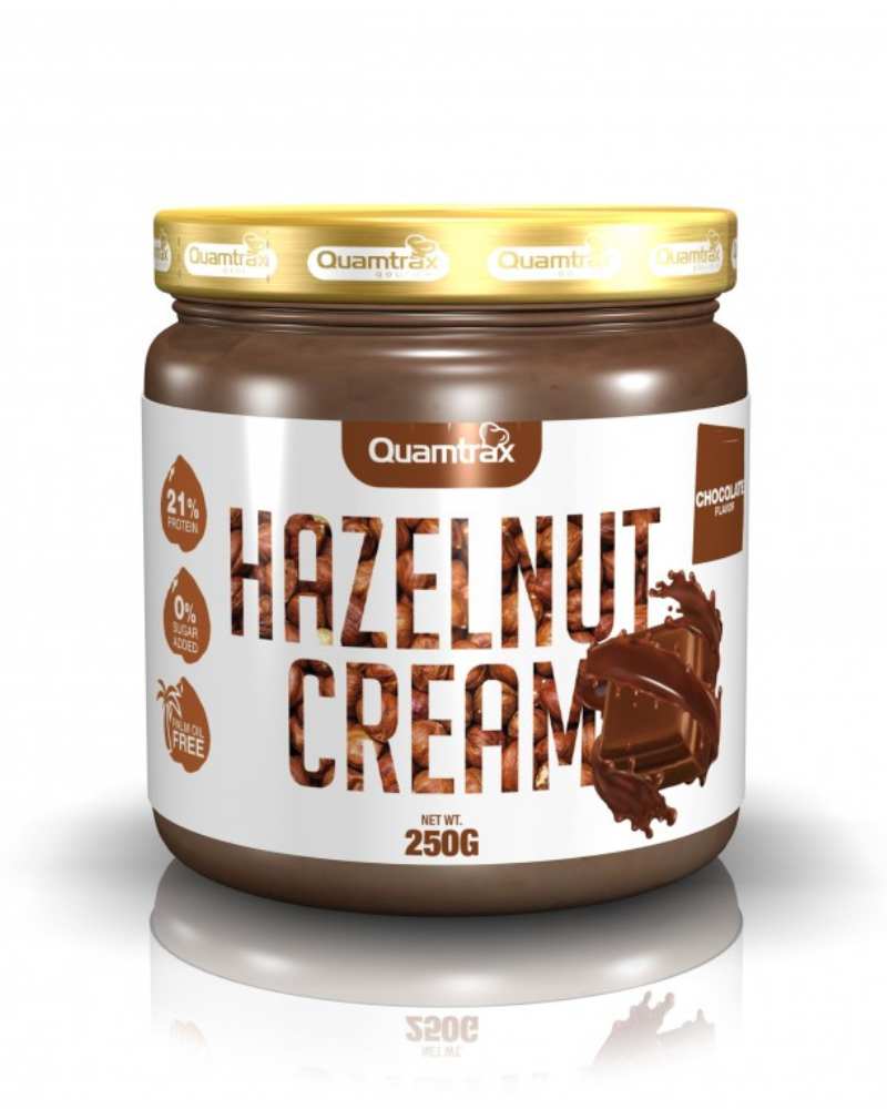 Quamtrax Hazelnut Cream 250 g, Choco 