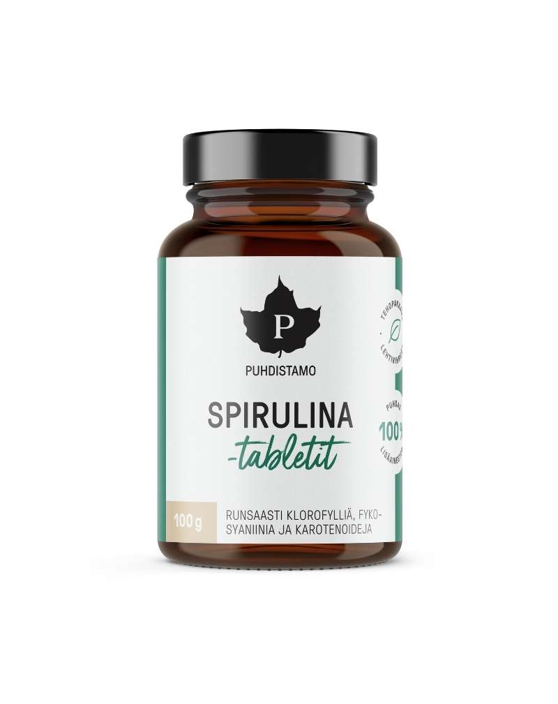 Puhdistamo Spirulinatabletit 100 g