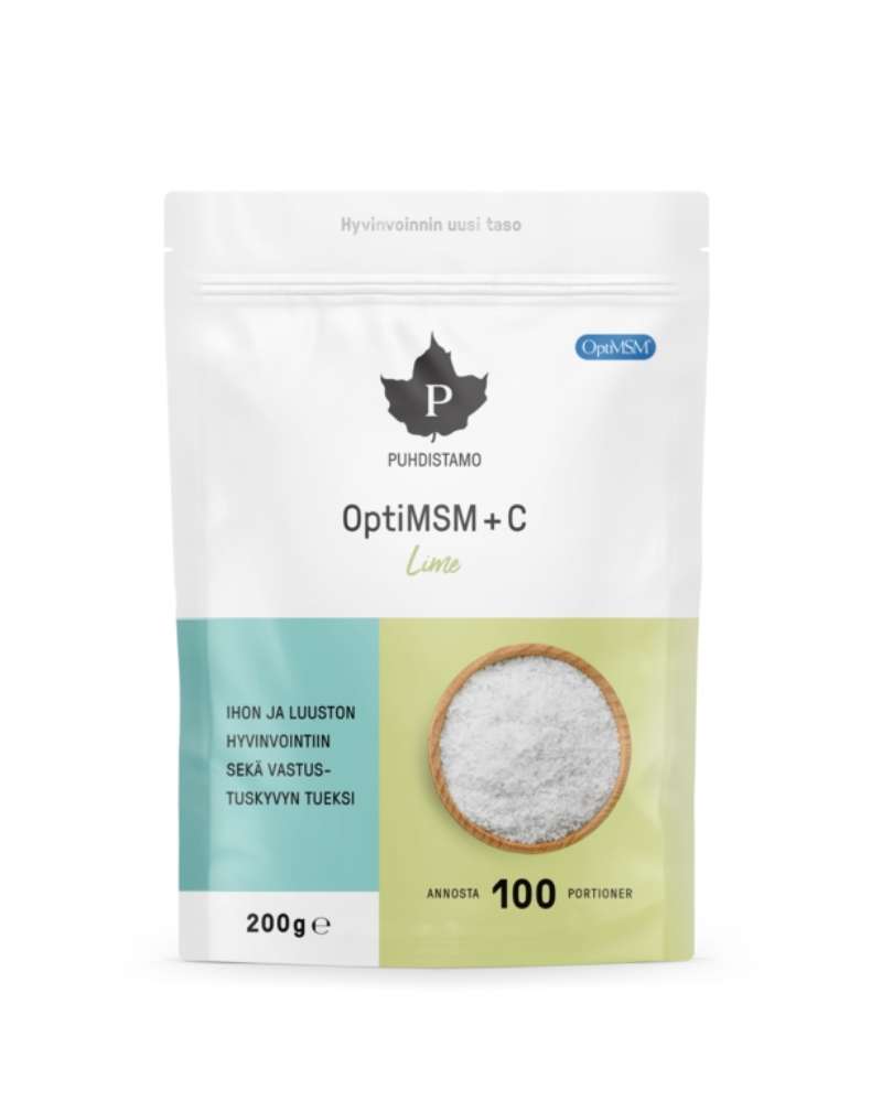 Puhdistamo OptiMSM+C Lime 200 g