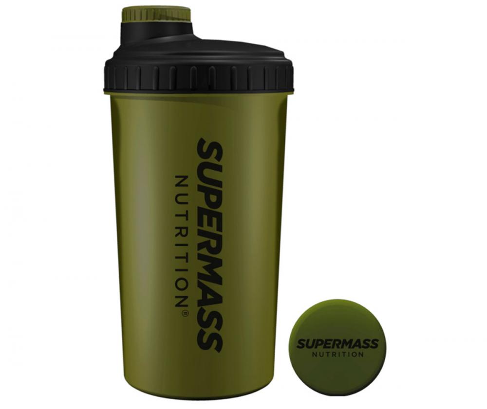 Supermass Nutrition Shaker, Army Green 750 ml