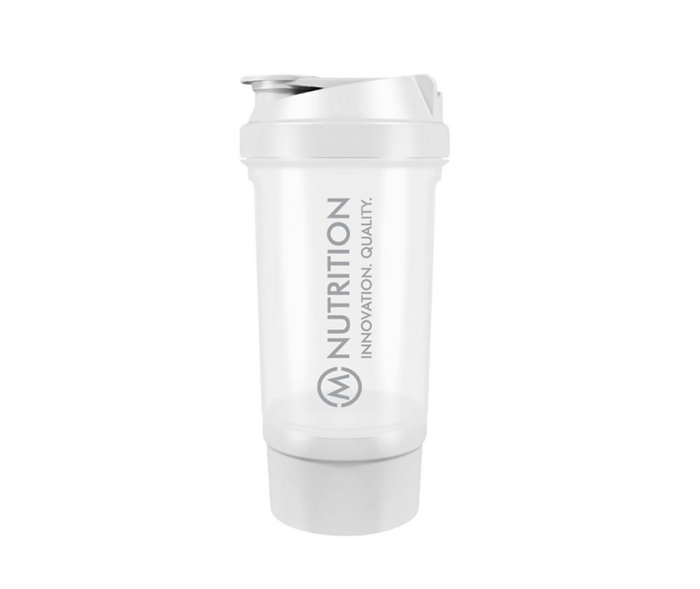 M-Nutrition Shaker, Valkoinen 500 ml