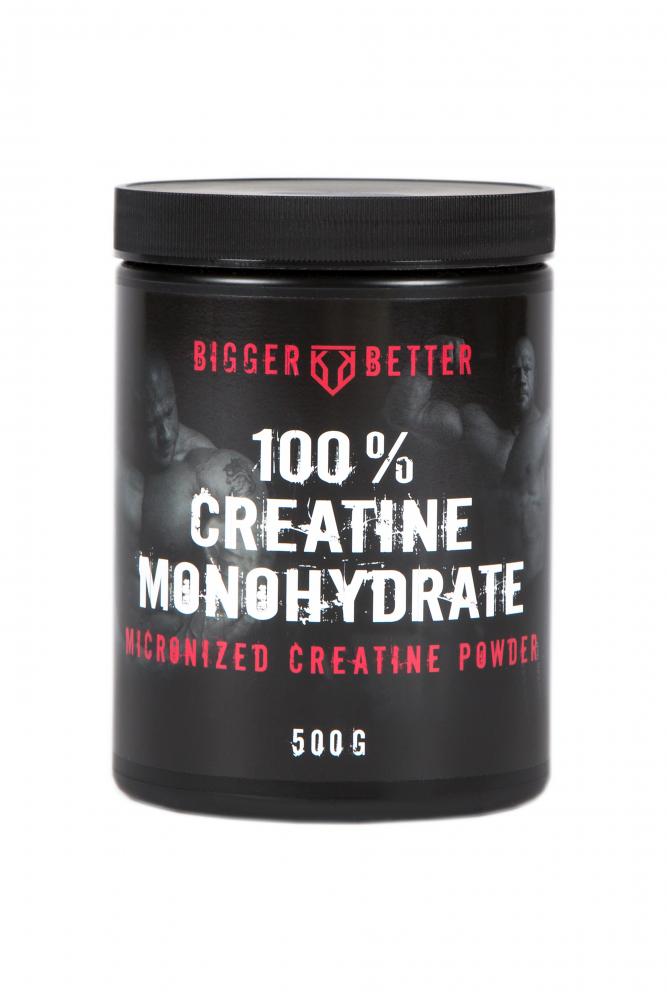 BIGGER=BETTER 100 % Creatine Monohydrate, 500 g