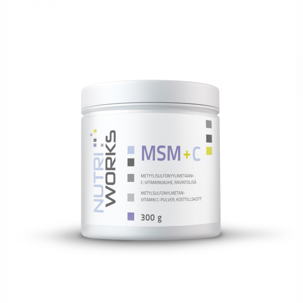 Nutri Works MSM+C, 300 g