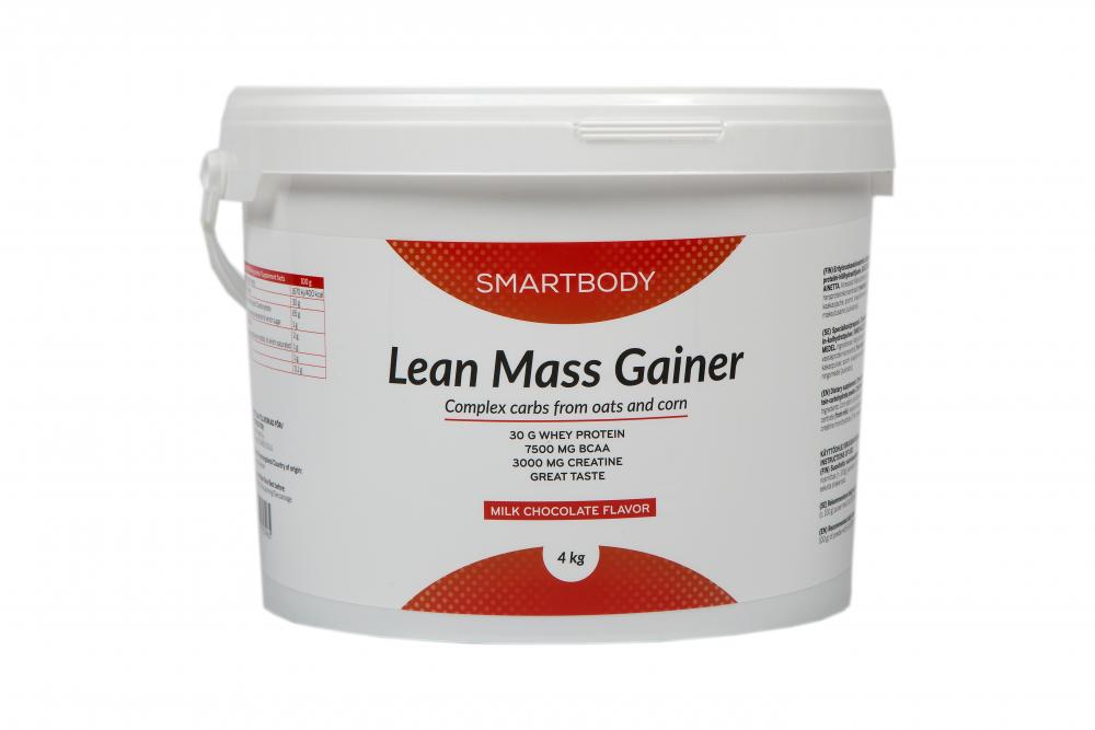 SMARTBODY Lean Mass Gainer 4kg Suklaa