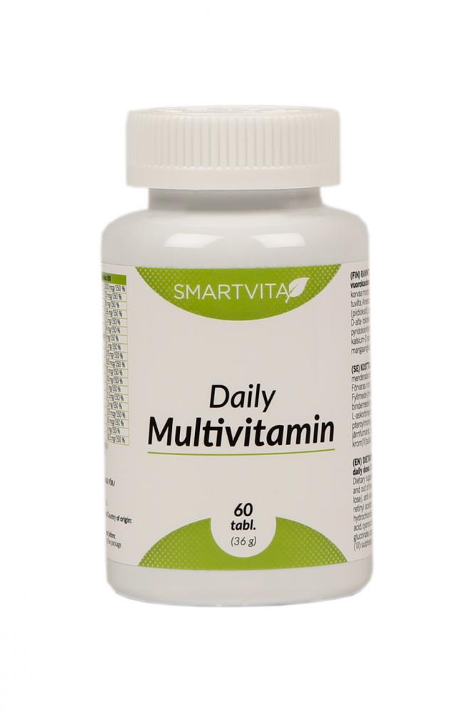 SMARTVITA Daily Multivitamin, 60 tabl.