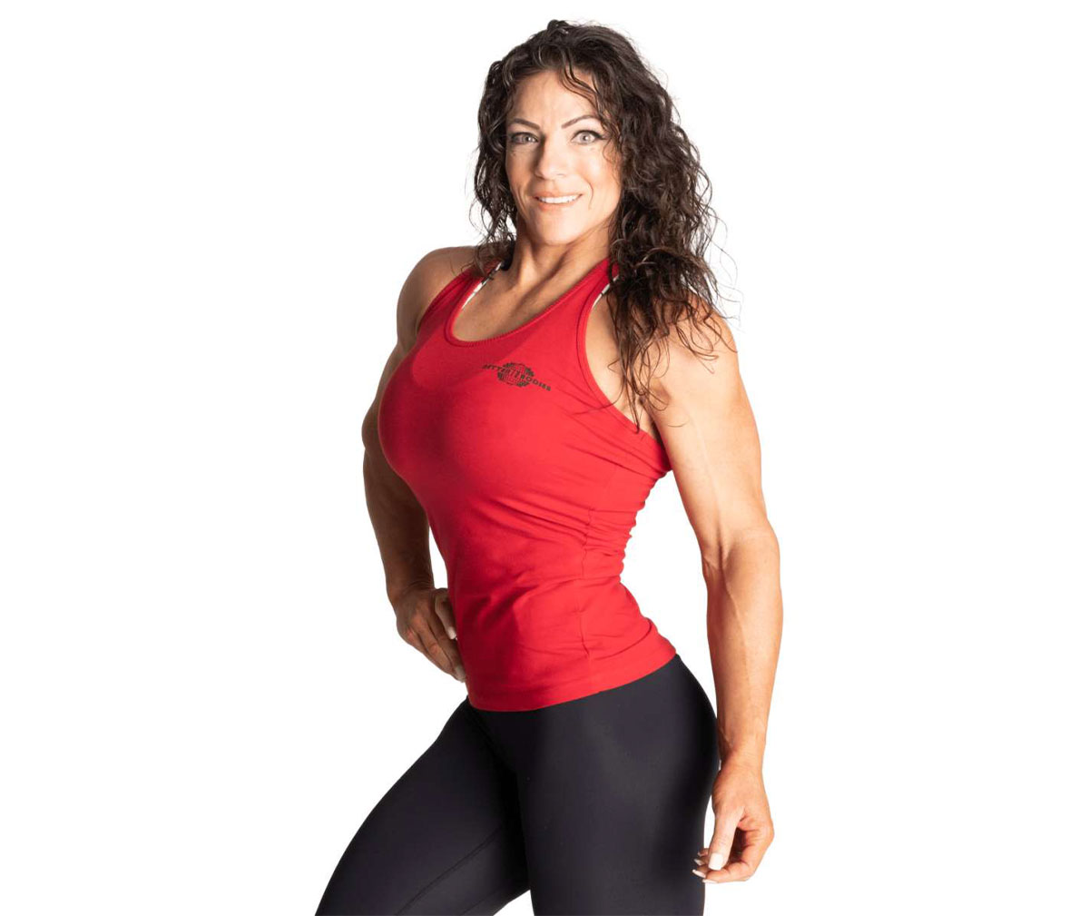 Better Bodies Energy T-Back V2 (Poistotuote), Chili  Red