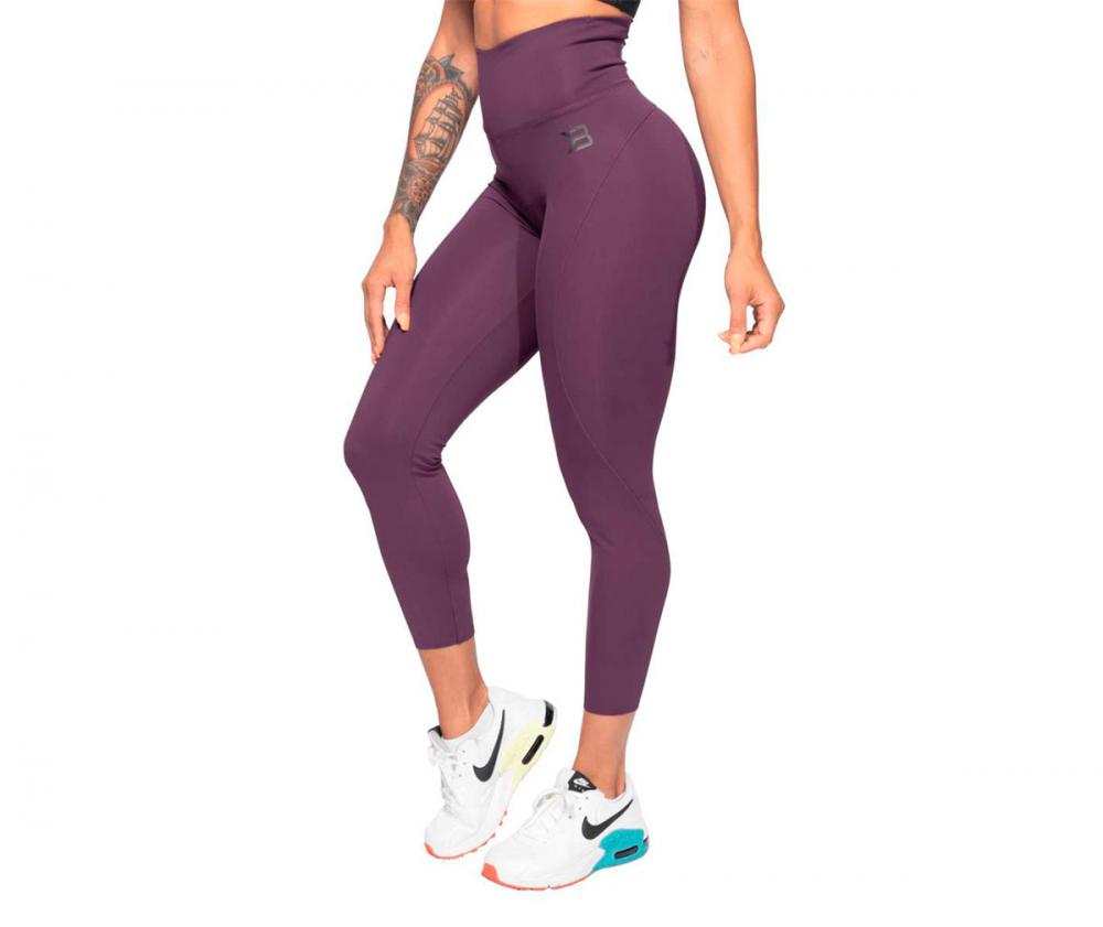 Better Bodies High Waist Leggings, Royal Purple