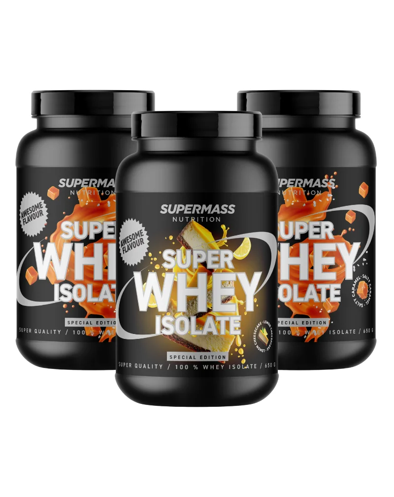 Big Buy: 3 kpl Supermass Nutrition SUPER WHEY ISOLATE (1,95&nbsp;kg)