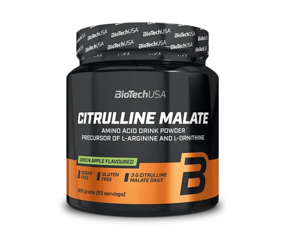 BioTechUSA Citrulline Malate, 300&nbsp;g, Green Apple