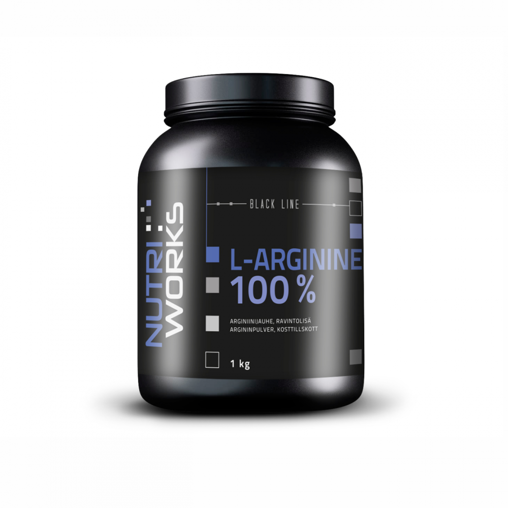 Nutri Works Black Line L-Arginine, 1 kg