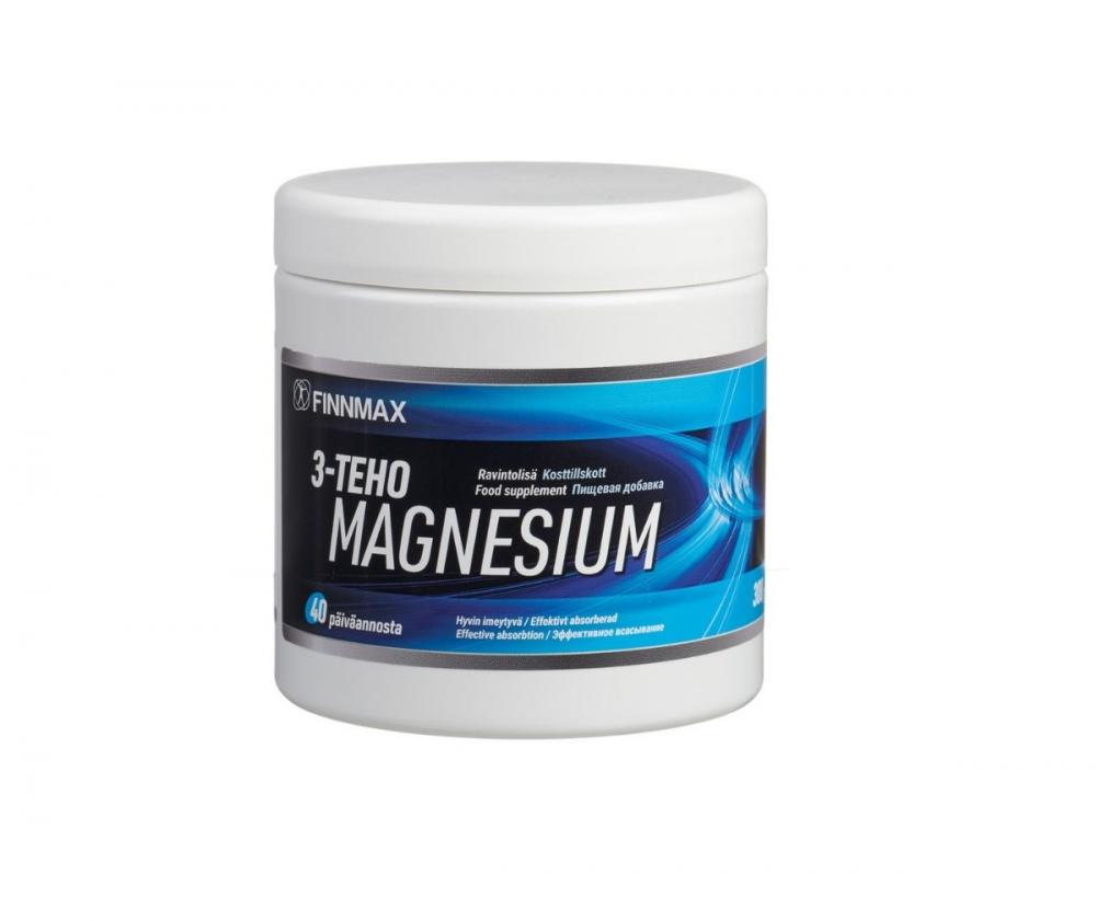 Finnmax 3-TehoMagnesium, 300&nbsp;g