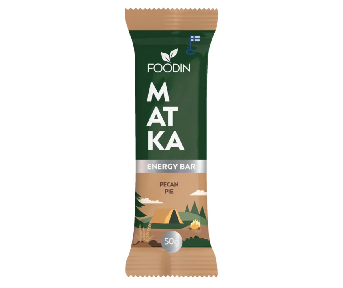 Foodin MATKA Energy Bar, 50&nbsp;g, Pecan Pie