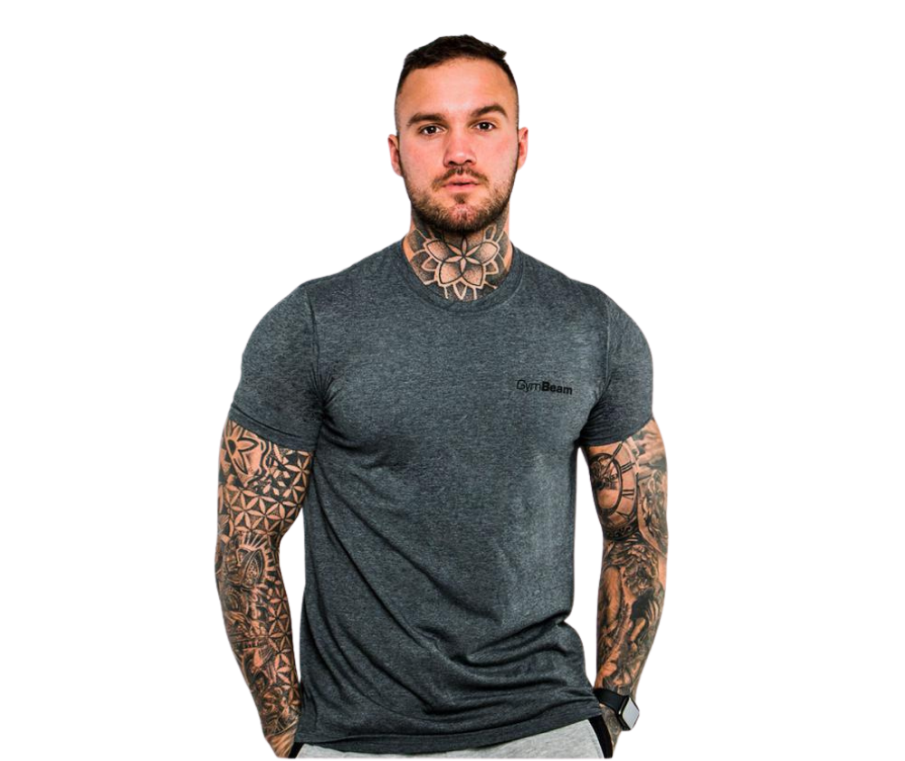 GymBeam Men's T-shirt Basic, Grey