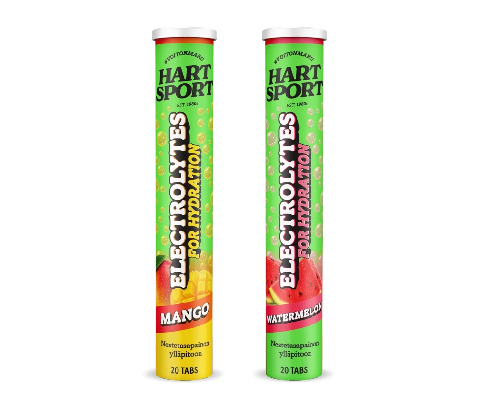 Hart-Sport Elektrolyyttiporeet, 20 tabl. (80&nbsp;g)