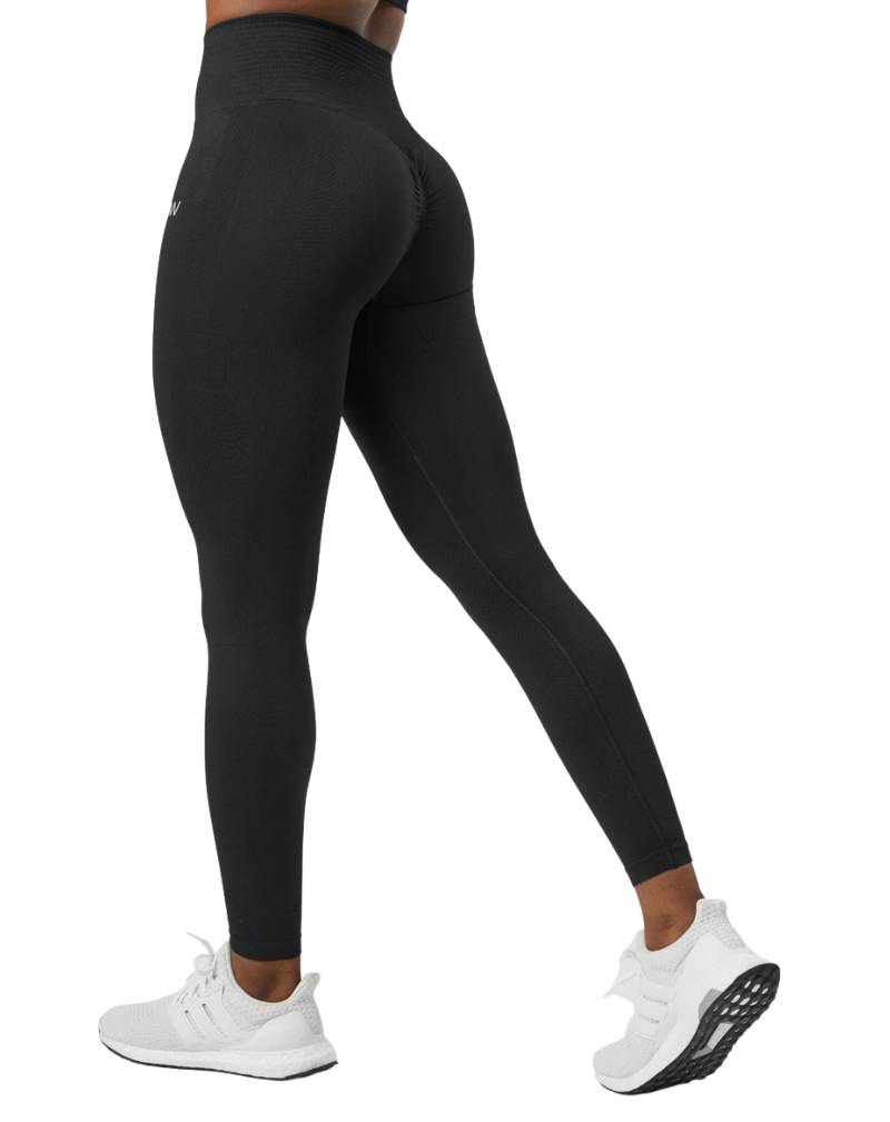 ICIW Define Seamless Scrunch Tights, Black