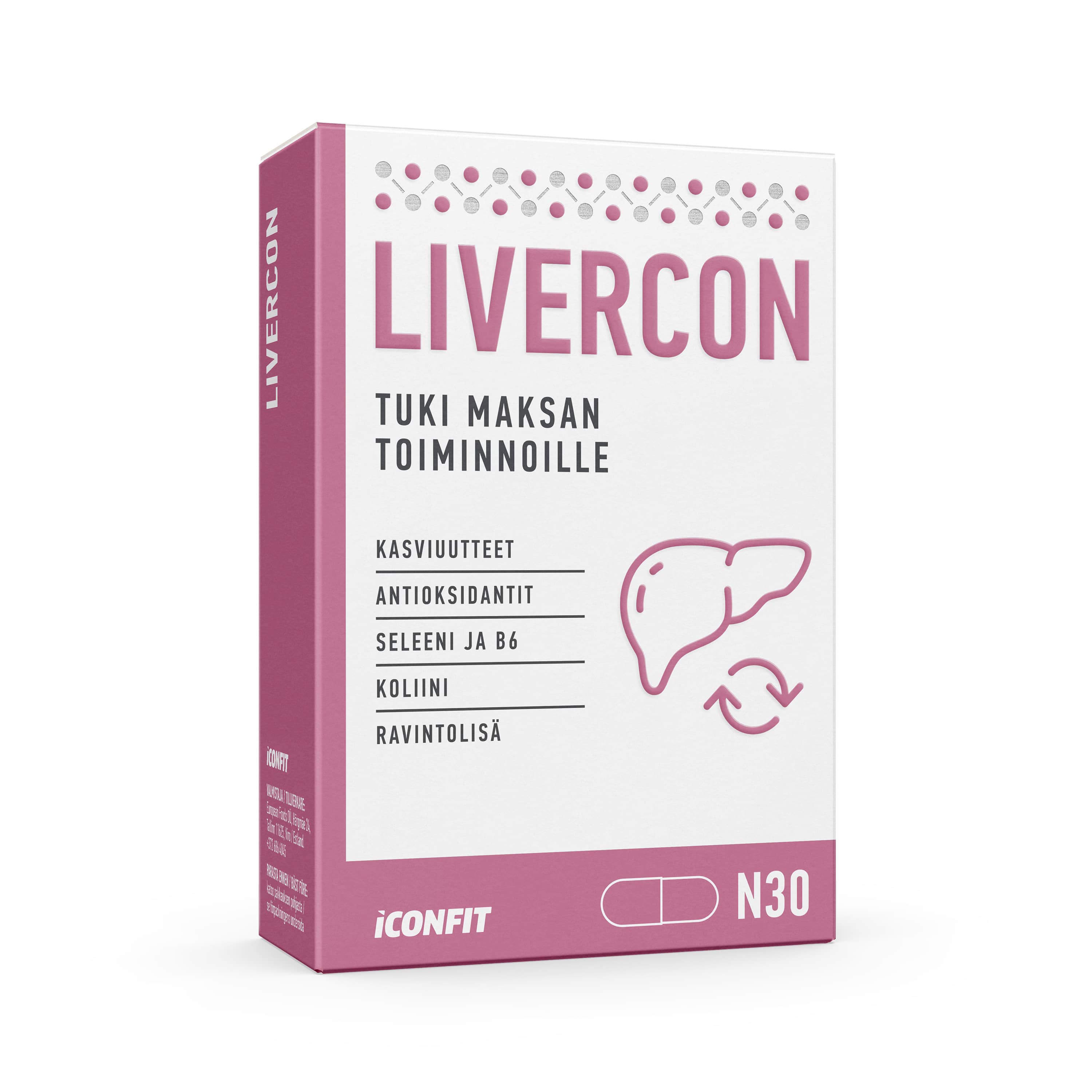 ICONFIT Livercon, 30 kaps.