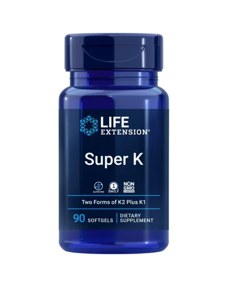 LifeExtension Super K, 90 kaps.