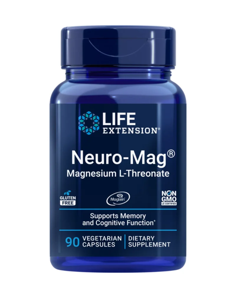 LifeExtension Neuro-Mag®, 90 kaps.