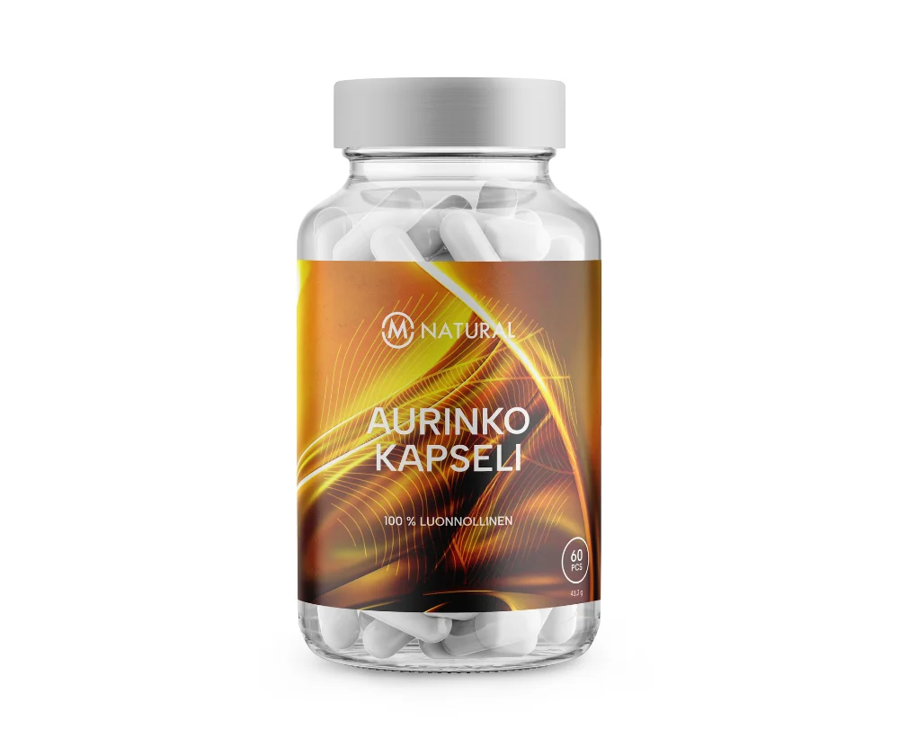M-Natural Aurinkokapseli, 60 kaps.