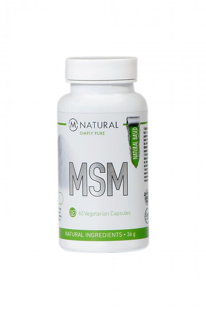M-Natural MSM 750 mg 60 kaps. (28.11.26)