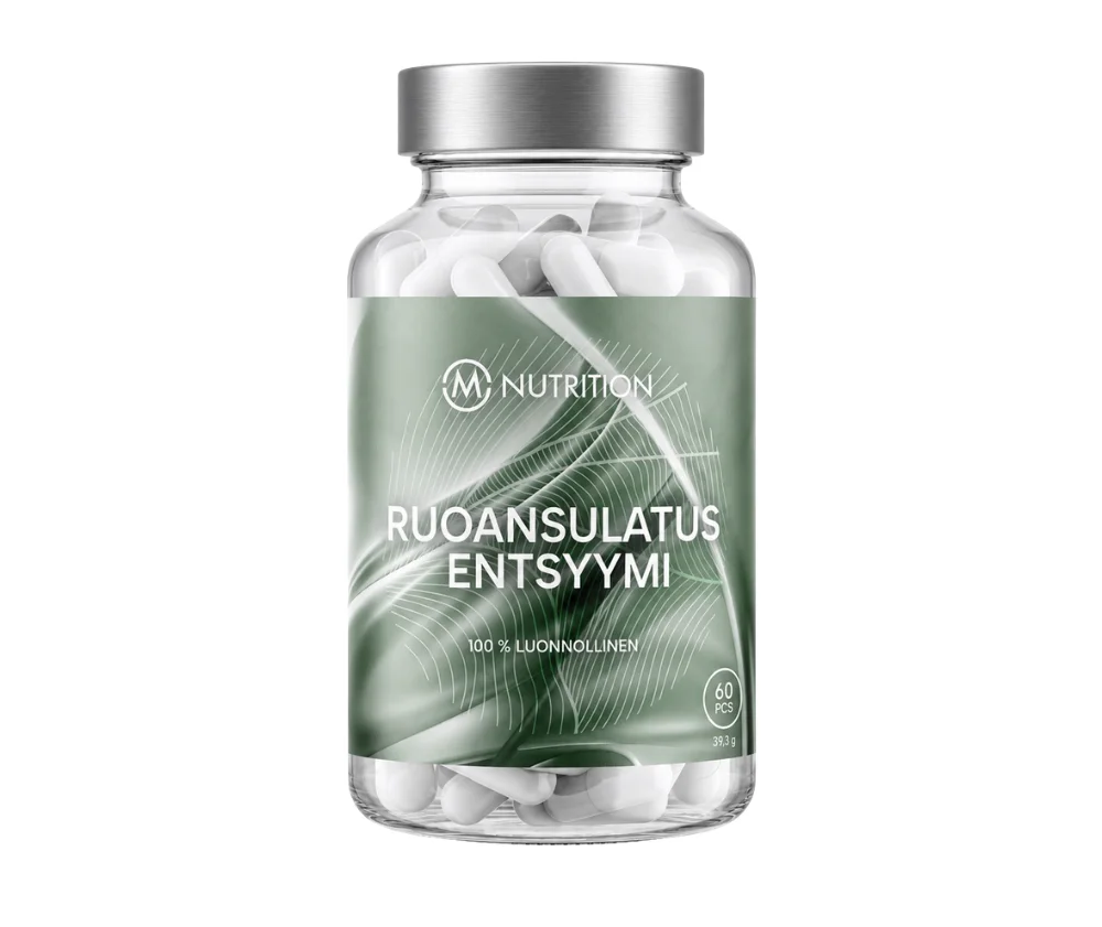 M-Nutrition Ruoansulatusentsyymi, 60 kaps.