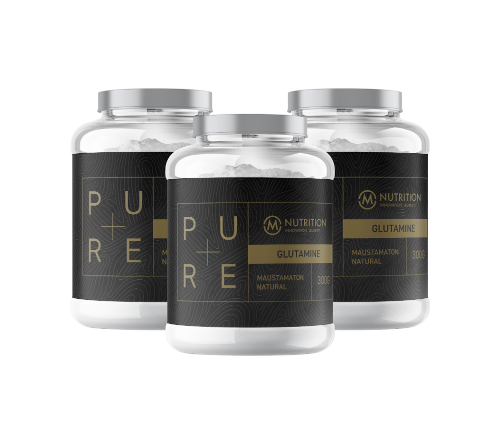 Big Buy: 3 kpl M-Nutrition Pure Glutamine (900&nbsp;g)