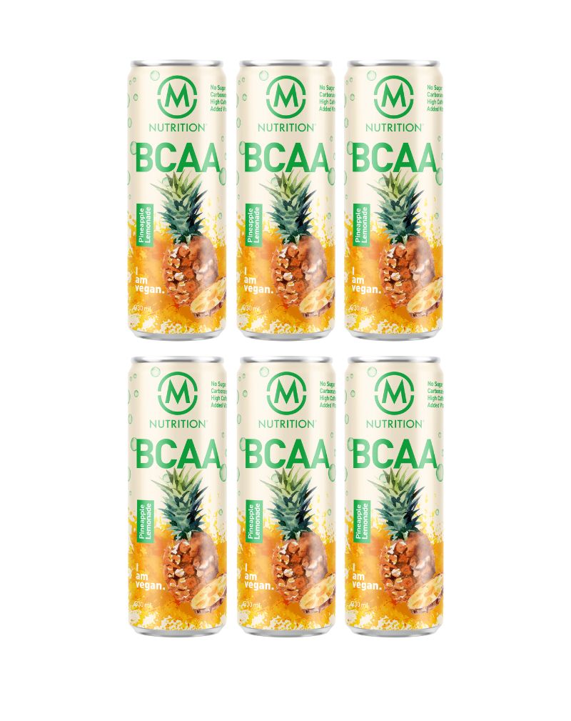 M-Nutrition BCAA-valmisjuoma, Pineapple Lemonade 6-pack