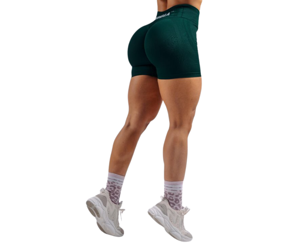 NEBBIA Extra Push-Up Shorts Primal 857, Dark Green