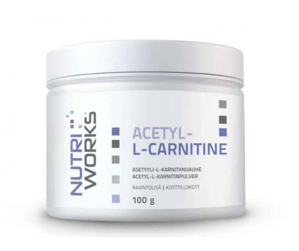 Nutri Works Acetyl-L-Carnitine, 100&nbsp;g