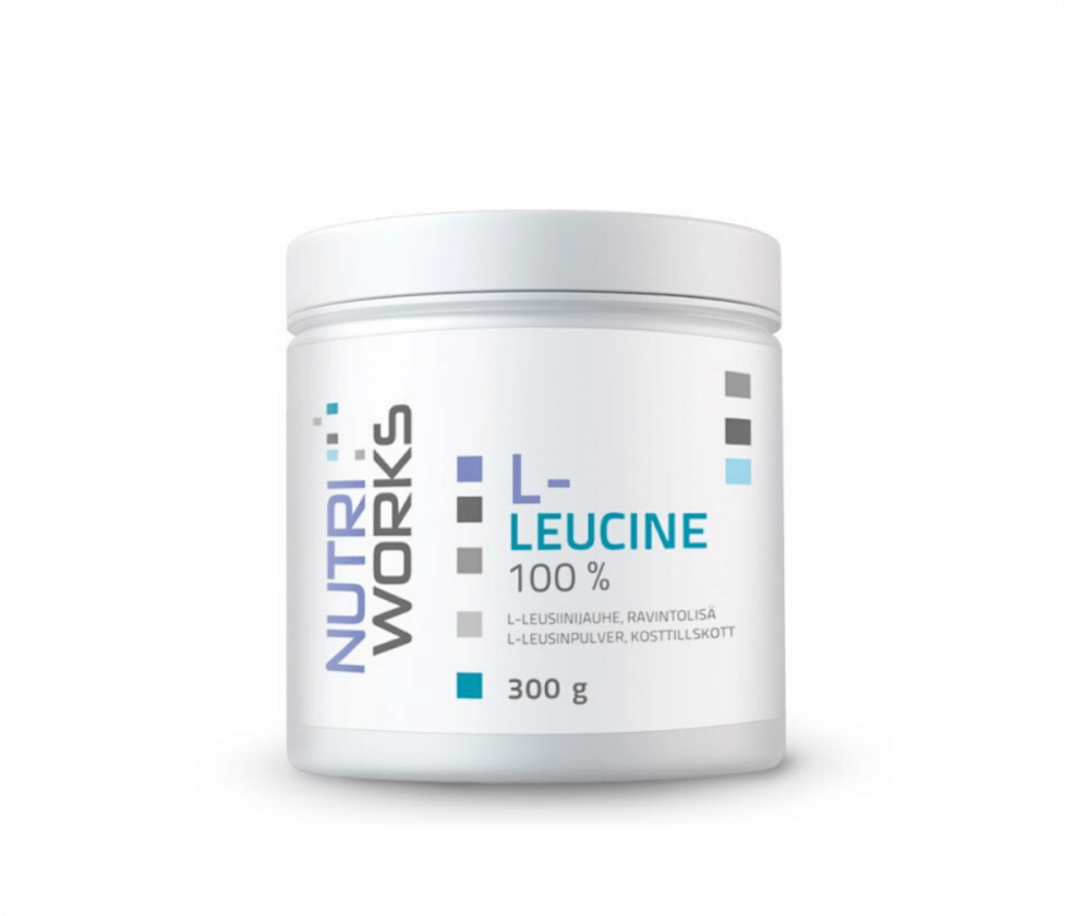 Nutri Works L-Leucine 100 %, 300&nbsp;g