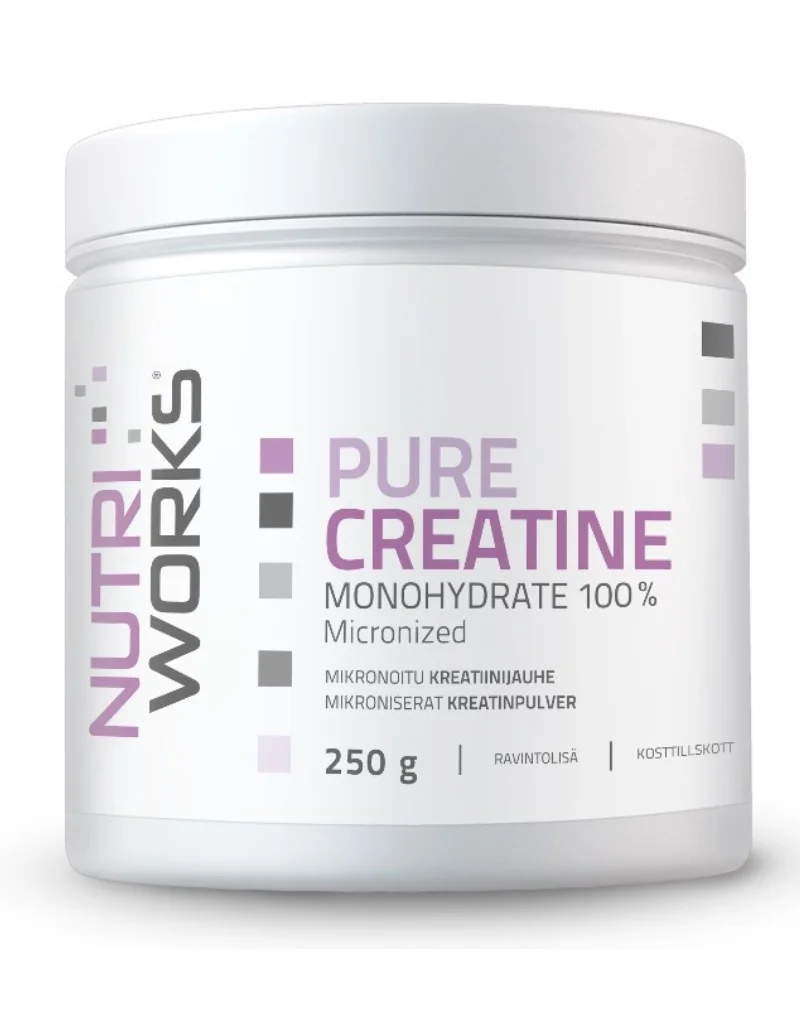 Nutri Works Pure Creatine Monohydrate 100 %, 250 g