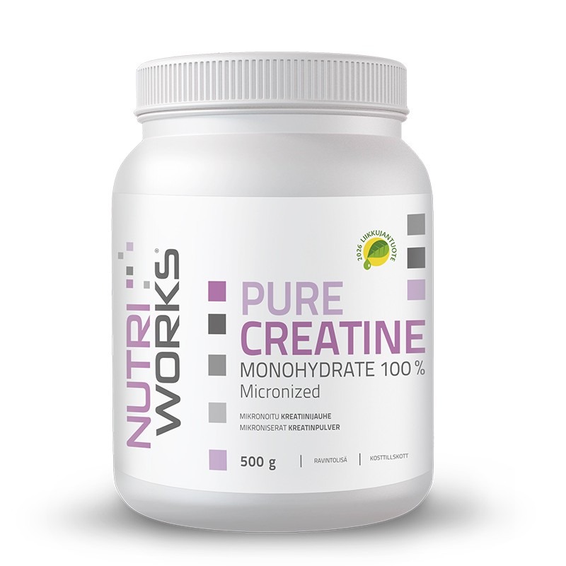 Nutri Works Pure Creatine, 500&nbsp;g